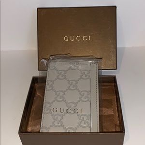 Authentic Gucci card case wallet
